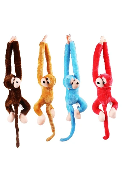 30 cm Orta Boy Peluş Sesli Maymun ürün görseli 1