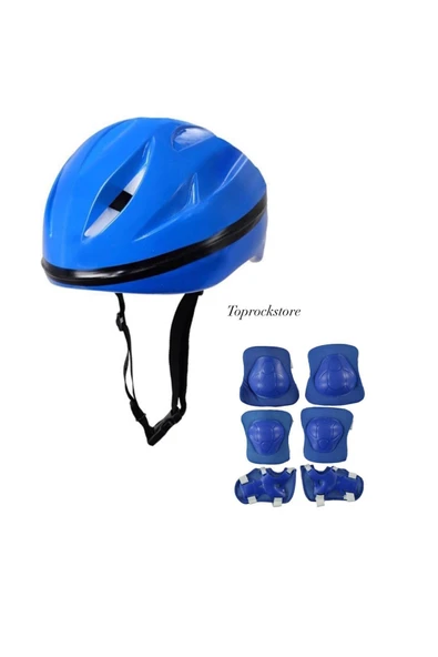 Kask Dizlik Dirseklik Koruyucu Set 7 Parça ürün görseli 1