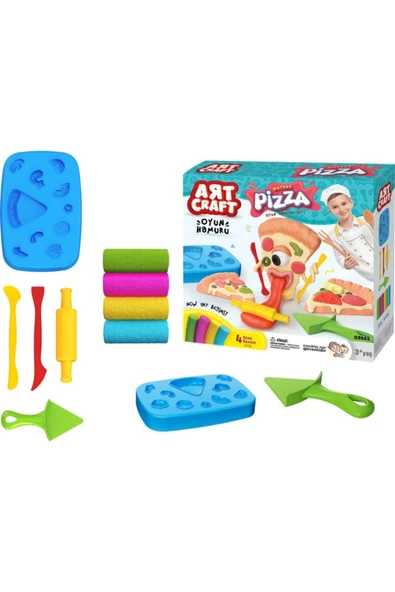 Art Craft Pizza Oyun Hamuru Seti 200 Gr ürün görseli 1
