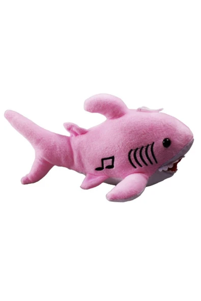 Köpekbalığı Sesli Baby Shark Müzikli 28 cm - 1811201 - Pembe (Lisinya) ürün görseli 1