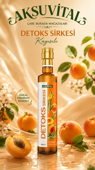 Aksu Vital - Kayısı Detoks Sirke 500 Ml ürün görseli 1