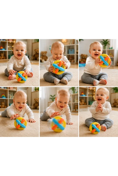 Toys Baby Ball Small Çıngıraklı Top 3 Ay ürün görseli 1