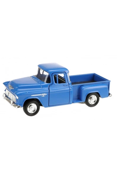 1955 Chevrolet Stepside Mavi 1:38 Ölçek Modelgaraj ürün görseli 1