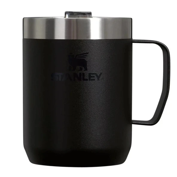 STANLEY The Everyday Camp Mug 0.23L / 8oz Black 2.0 ürün görseli 1