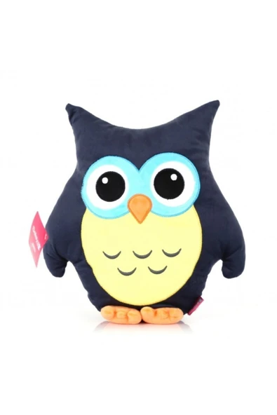 Baykuş Figürlü Peluş Yumuşak Yastık 35 Cm Hediyelik Oyuncak ürün görseli 1