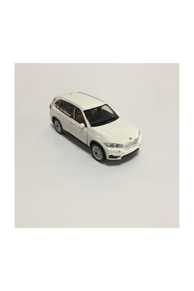 Die Cast Bmw X5 Metal Çek Bırak Araba - beyaz ürün görseli 1