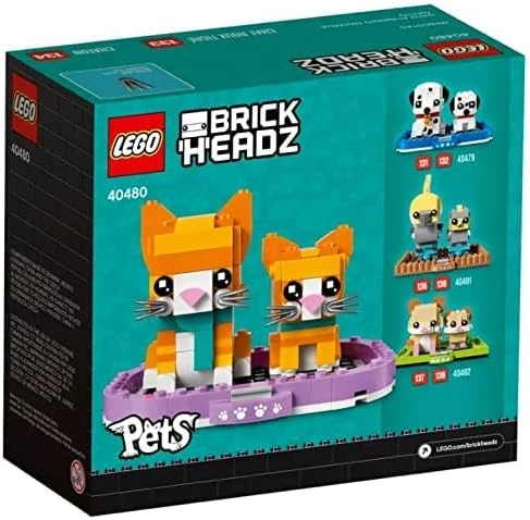LEGO 40480 Brickheadz Tekir Kedi - Resim 2