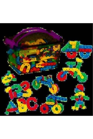 Click Clack Puzzle Box 192 Parça 01903 ürün görseli 1