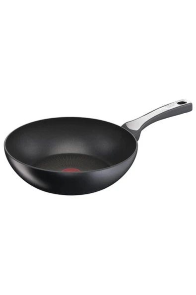 TEFAL Titanyum 6X UnlimitedOne 28 Cm İndüksiyon Tabanlı Wok Tava - 2100116318 ürün görseli 1