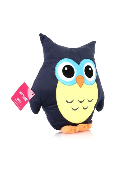 Peluş Baykuş Yastık 32 Cm - Resim 2