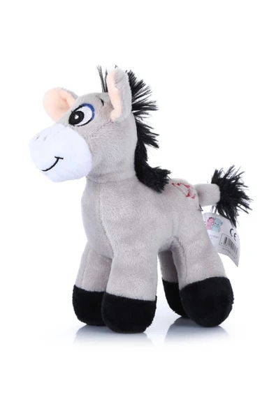 Çocuk Beyaz Eşek 15 cm - Resim 2