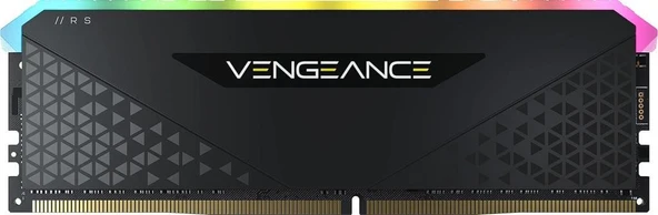 Corsair Vengeance RGB RS 16 GB (1 x 16 GB) DDR4 3.200MHz C16 Bellek (Dinamik RGB Aydınlatma, Intel ve AMD 300/400/500 Serisi ile Uyumlu) Siyah Outlet ürün görseli 1