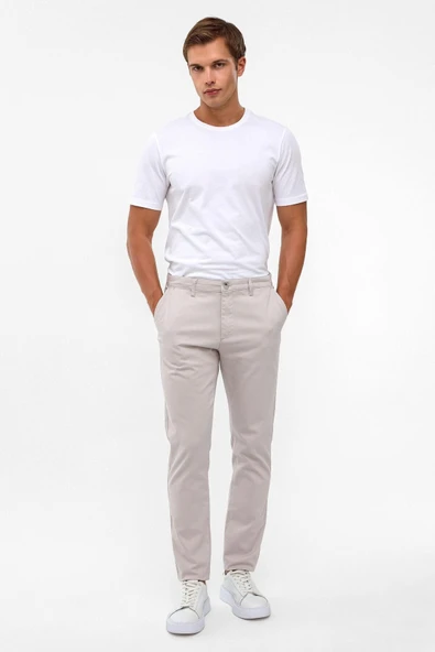 Siyah Slim Fit Armürlü Pantolon ürün görseli 1
