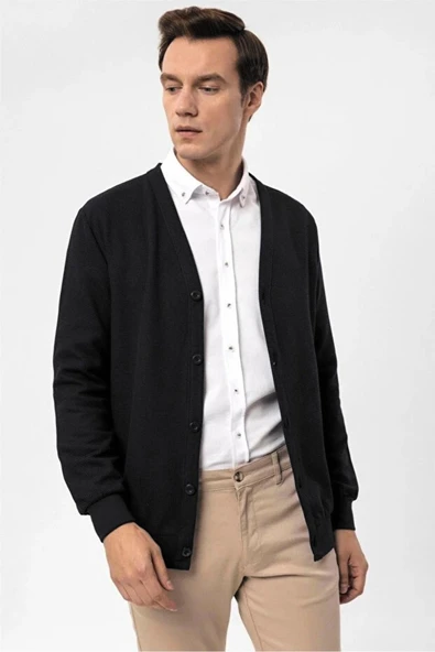 EXCULUSİVE SMART CASUAL DÜĞMELİ HIRKA - Resim 6