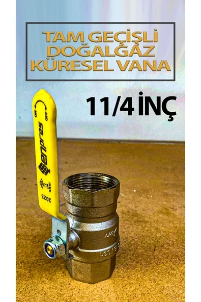 şenpres dogalgaz vanası 1'1/4  1 ad ürün görseli 1