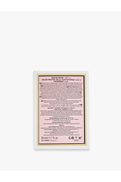 Parfüm Rose Blanche 50 ML - Resim 4