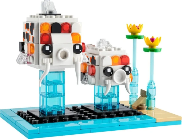 LEGO 40545 BrickHeadz Koi Balığı - Resim 2