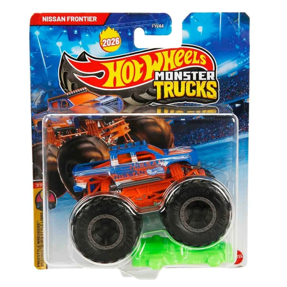 Hot Wheels Monster Trucks Canavar Kamyon Arabalar - Nissan Frontier ürün görseli 1