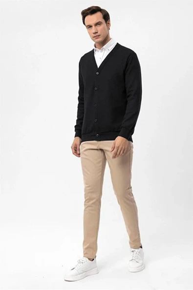EXCULUSİVE SMART CASUAL DÜĞMELİ HIRKA - Resim 10