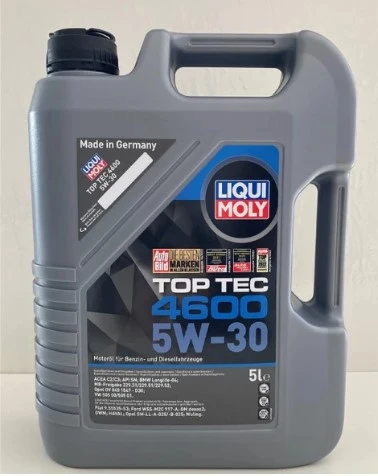 LIQUI MOLY TOP TEC 4600 DEXOS 2 5W30 5LT ürün görseli 1