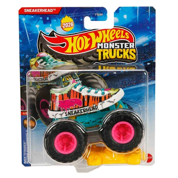 Hot Wheels Monster Trucks Canavar Kamyon Arabalar - Sneakerhead ürün görseli 1