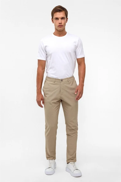 Lacivert Slim Düz Jogger Pantolon ürün görseli 1