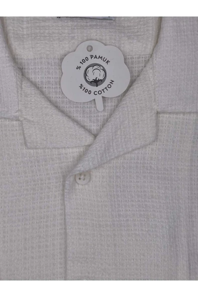 SÜVARİ MODERN DEKORLU CASUAL SPORT GÖMLEK - Resim 2