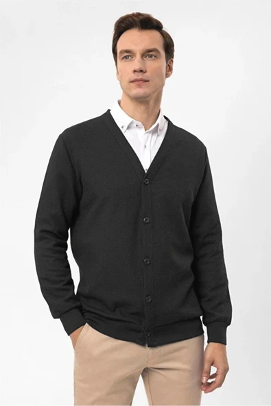 EXCULUSİVE SMART CASUAL DÜĞMELİ HIRKA - Resim 12