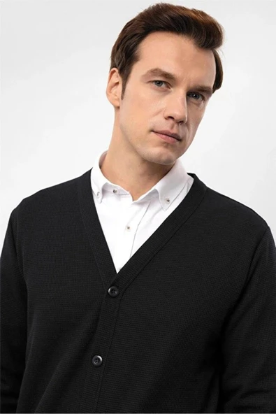EXCULUSİVE SMART CASUAL DÜĞMELİ HIRKA - Resim 8