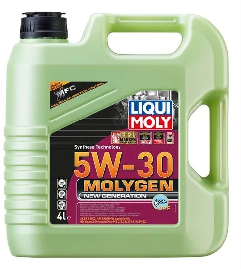 LIQUI MOLY MOLYGEN 5W30 (DPF) 4LT ürün görseli 1