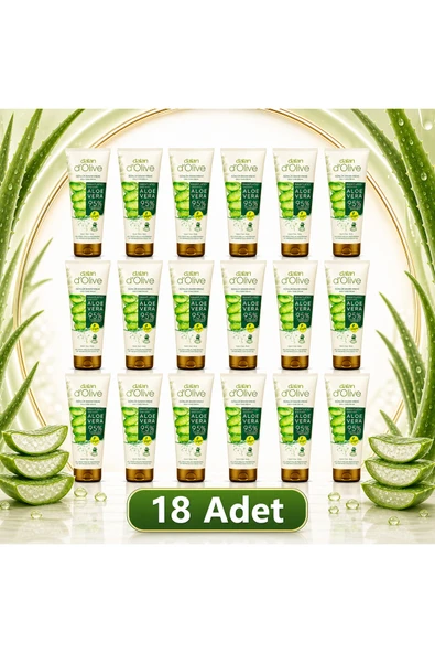 Dalan Aloe Vera Bakım Tüp Kremi 250 ml - 18'li Set ürün görseli 1
