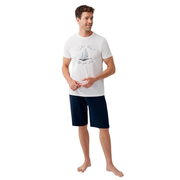 Arnetta AR3693-S Erkek Yazlık İkili Pijama Takım ürün görseli 1