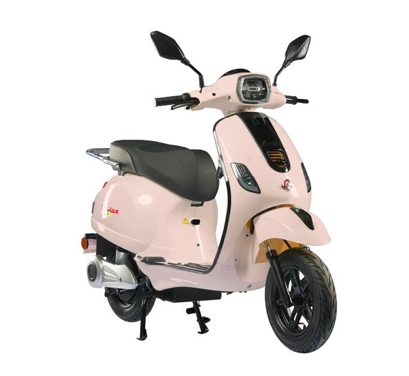 MOTOLUX E- VINTAGE ELEKTRİKLİ SCOOTER PEMBE ürün görseli 1