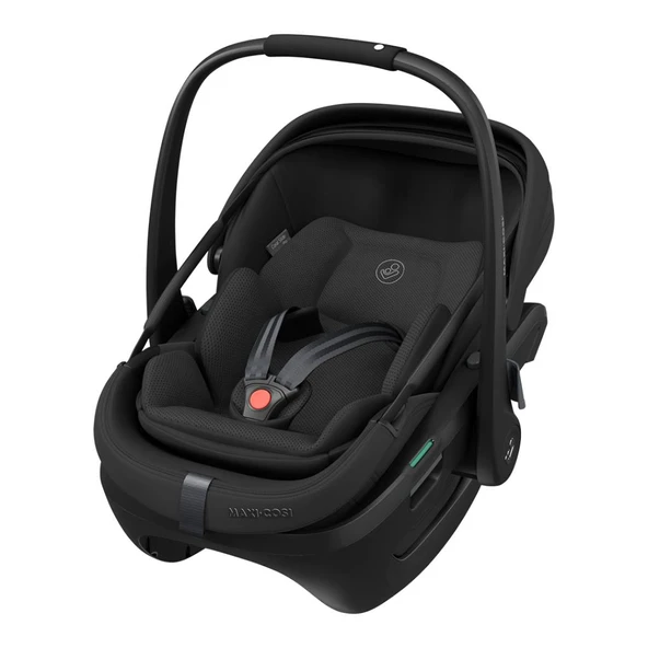 Maxi-Cosi Coral SlidePro Tam Yatabilen Modüler 0-13 Kg Ana Kucağı ve Oto Koltuğu Onyx Black ürün görseli 1