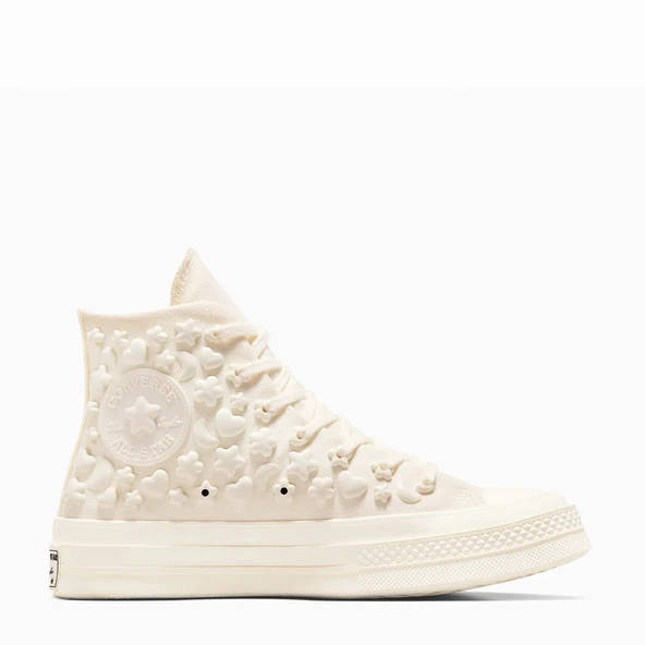 Converse Chuck 70 3D Charms Unisex Krem Sneaker ürün görseli 1