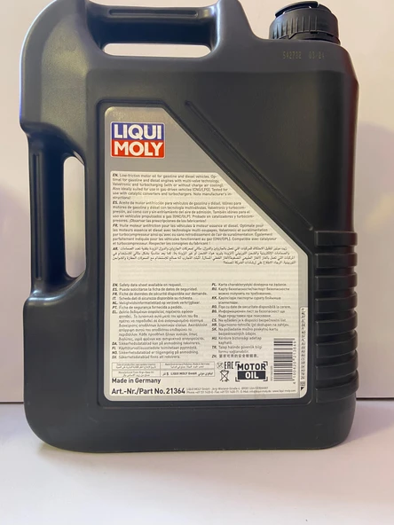 LIQUI MOLY LEICHTLAUF PERFORMANCE 5W30 5LT - Resim 2
