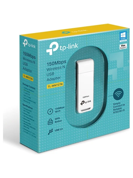 TP-Link TL-WN727N Kablosuz Ağ Adaptörü - Resim 2