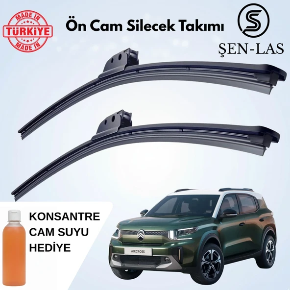 CİTROEN C3  2024-2026 Şen-las Ön Cam Silecek Takımı Şs0138 ürün görseli 1