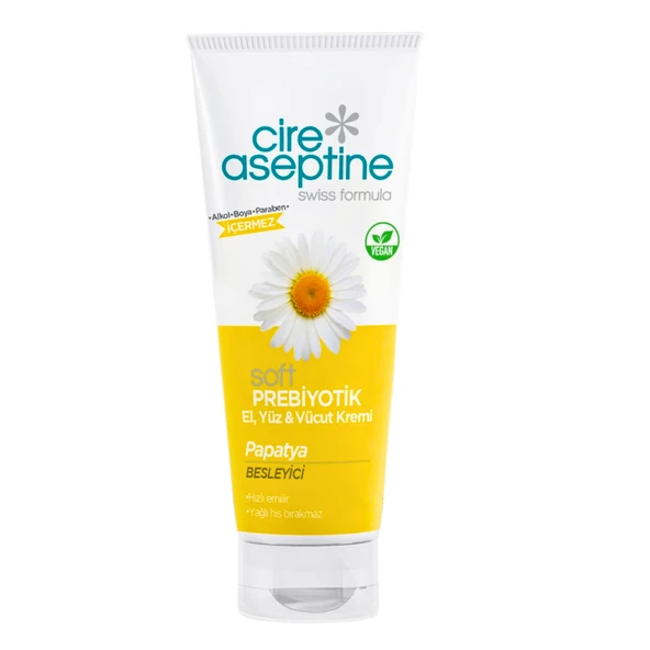 Cire Aseptine Soft Papatya Özlü Besleyici Prebiyotikli Krem 75 ml ürün görseli 1