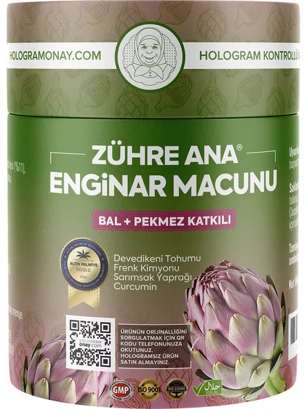 Zühre Ana Enginar Macunu Bal ve Pekmez Katkılı Macun 240 gr ürün görseli 1