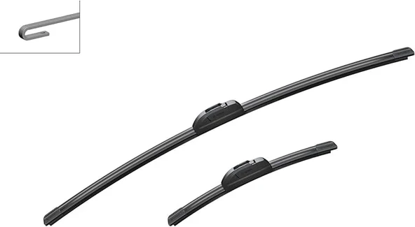 Bosch Silecek Süpürgesi Takım Note E12 12= Aerotwin A128S (650+300MM) ürün görseli 1