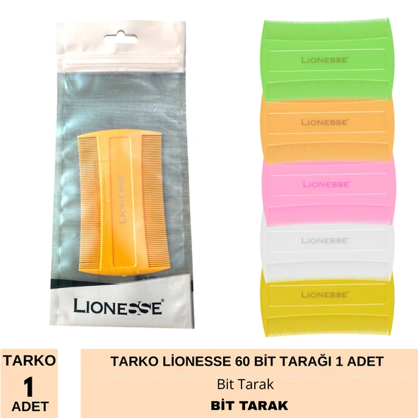 Tarko Lionesse 60 Bit Tarağı 1 Adet - Resim 2