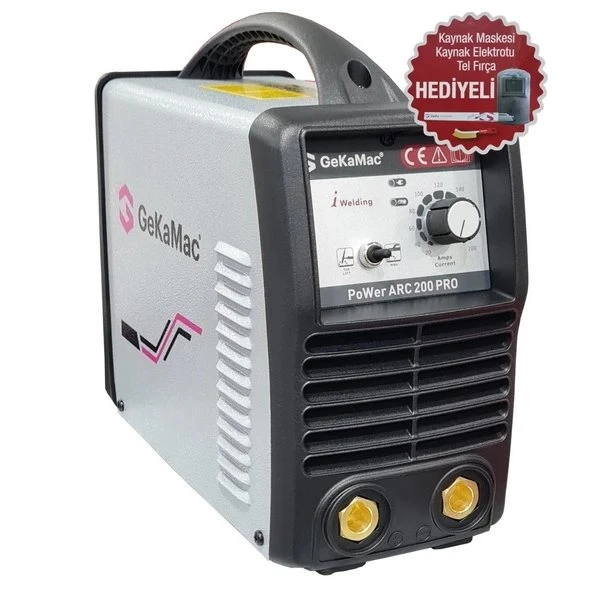 Gekamac Power ARC200 Pro Inverter Kaynak Makinası Geka 200 Amper ürün görseli 1