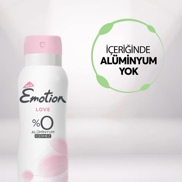 Emotion Love Kadın Sprey Deodorant 150 Ml - Resim 2