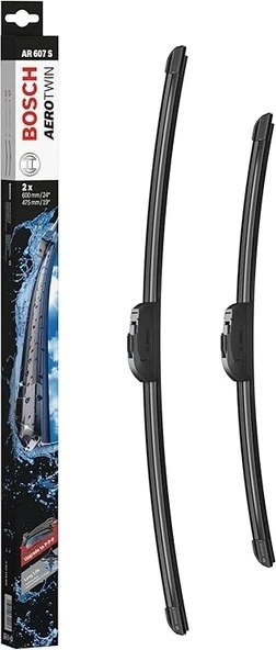 Bosch Aerotwin Silecek Seti [600/475 mm] AR607S ürün görseli 1