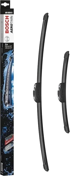 Bosch  Aerotwin Silecek Seti Toyota Corolla (2007-2013), Auris (2013-2019), Hyundai i30 (2012-2016), Elantra (2011-2014) [650/340 mm] AR654S ürün görseli 1