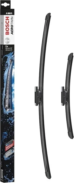 Bosch Aerotwin Silecek Seti Renault Clio 4 (2012-2020), Captur (2013-2015) [650/340 mm] A868S  ürün görseli 1