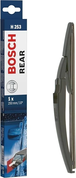 Bosch Rear Arka Silecek Opel Astra K (2016-2021), Jeep Compass (2017-2020) 250 mm H253 ürün görseli 1