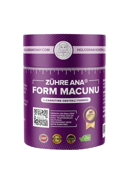 Zühre Ana L-Carnitine Destekli Form Macunu 240 ml ürün görseli 1