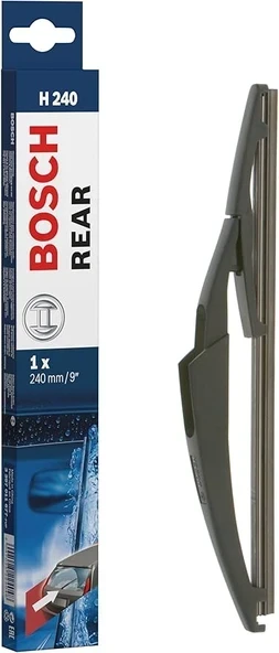 Bosch Rear Arka Silecek Fiat Egea Cross (2021-2023), Egea HB (2015-2023), Jeep Renegade (2014-2021) 240 mm H240 ürün görseli 1